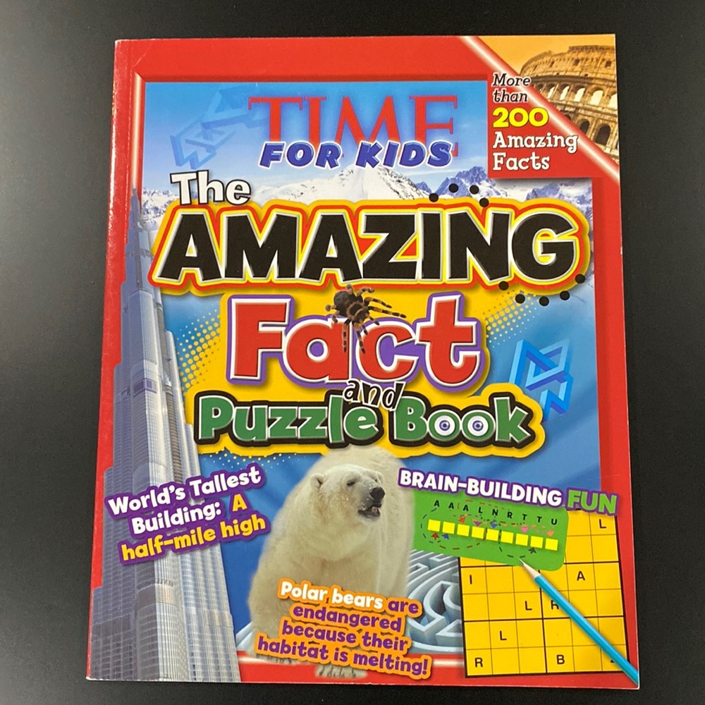Time for Kids: The Amazing Fact and Puzzle Book by Jeff O’Hare